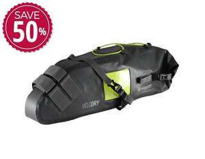 OverBoard Velodry waterproof (IP66) cycling saddle bag £39.99 (£3.95 delivery) @ Over Board