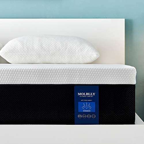 Molblly King size memory foam mattress £179.99 - Sold by Molblly Home EU and Fulfilled by Amazon