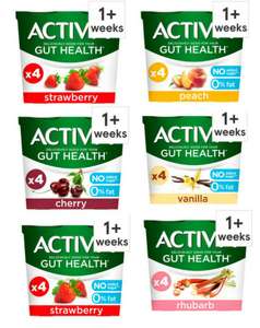 Activia Yogurt 4 x 115g (All Flavours) - £1 @ Tesco