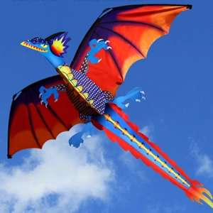 Dragon Kite With Tail Kites For Adults - 100m £11.52 Delivered (10-Day) @ AliExpress / Classic Fun Store