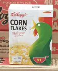 Case of 40 x Kelloggs Cornflakes 24g Portion packs Bbe 24/6/20 - £3.50 (+£3.99 Delivery) @ Barrys Cut Price Store