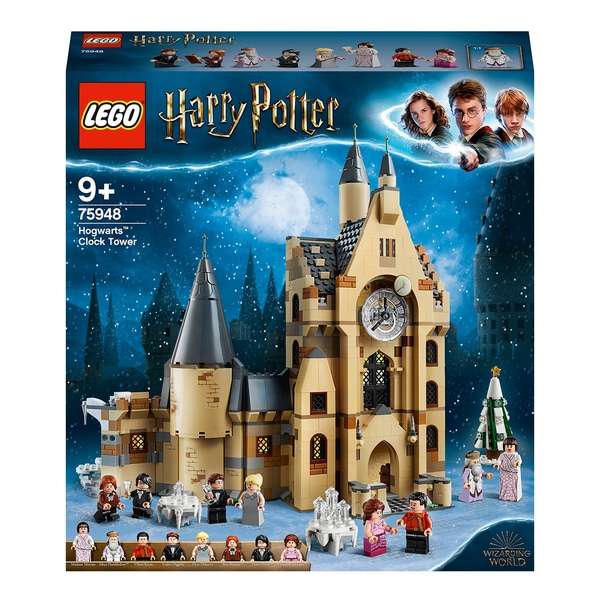 LEGO Harry Potter 75948 Hogwarts Clock Tower Toy - £65.99 delivered @ Smyths Toys