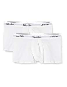 Calvin Klein Men's 2 pack Trunks Size M £9.25 (+£4.49 Non Prime) @ Amazon