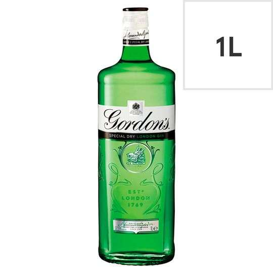 Gordon's Special Dry London Gin 1 Litre £16 @ Tesco (Clubcard price)