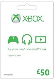 Xbox Gift Card - £50 (Xbox) £45.99 @ CDKeys