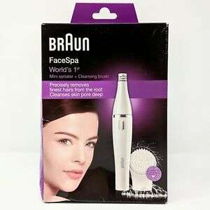 Braun se810 face epilator and facial cleansing brush £23 instore @ Sainsbury fulham Wharf
