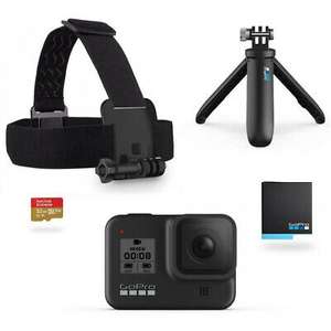 GoPro HERO8 4K Waterproof Action Camera Bundle Tripod Battery microSD, £289 at yoltso/ebay