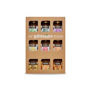 Beanies Coffee Gift Box - 9 jars for £17.50 (Free Delivery) @ Beanies the Flavour Co.
