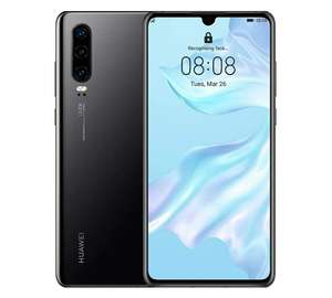 Huawei P30 Black 128GB Smartphone EE Refurbished Good Condition Smartphone - £159.11 With Code @ Music Magpie / Ebay