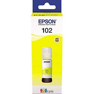 Epson EcoTank 102 Yellow Genuine Ink Bottle £4 on Prime (+£2.99 non Prime)