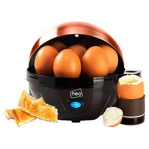 Neo Copper Electric egg cooker - boiler, poacher & steamer (fits 7 eggs) for £11.99 delivered using code @ eBay / neodirect