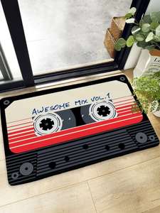 Magnetic Tape Print Floor Mat £5.99 (£5.39 with code) delivered @ Shein