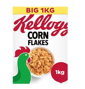 Kellogg's Corn Flakes Big Pack 1kg £3 @ Asda (Trafford park) Nationwide