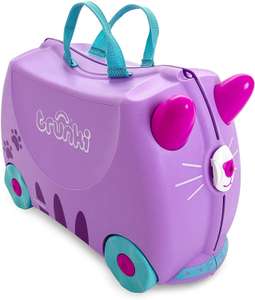 Trunki Children’s Ride-On Suitcase & Hand Luggage: Cassie Cat (Lilac) (Yellow & Black for £17.99) - £19.99 prime /+£4.49 non prime @ Amazon