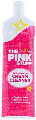 The Pink Stuff, Stardrops Miracle Cream Cleaner, Pink, 500 millilitre - 90p (+£4.49 Non Prime) @ Amazon