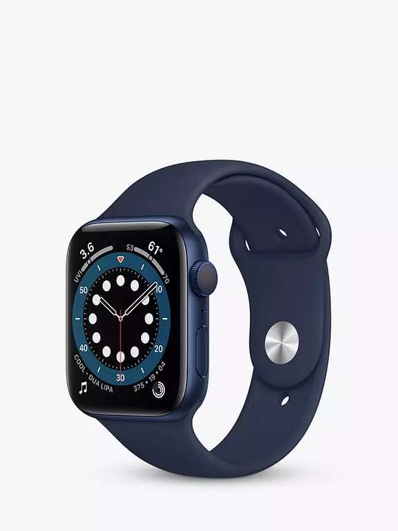 Apple Watch Series 6 GPS, 40mm Blue - £358 2 yr warranty & 0% finance option @ John Lewis & Partners