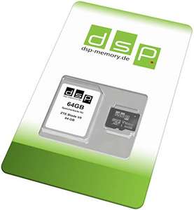 DSP Memory 64GB Speicherkarte (Class 10) für ZTE Blade V8 64 GB - £5.48 (+£4.49 Non-Prime) @ Amazon
