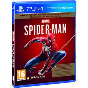 Marvels Spiderman GOTY Edition PS4 £20 (UK Mainland) @ AO