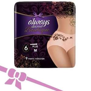 Free Always Discreet Boutique Incontinence pants (size M) free at SuperSavvyMe