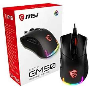 MSI CLUTCH GM50 RGB Optical FPS GAMING Mouse 7200 DPI - £29 @ Amazon