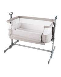 Babycore Bedside Baby Crib Including Mattress £72.99 + FREE Delivery @ ALDI