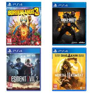 [PS4] Borderlands 3, Call of Duty: Black Ops 4, Resident Evil 2, Mortal Kombat 11, Dreams +more - £4.97 (Free Collection) @ Currys PC World
