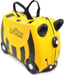 Trunki 14 All Year Children's Luggage, One Size (Yellow & Black) + 5 YEAR GUARANTEE - £17.99 Prime / + £4.49 non prime @ Amazon