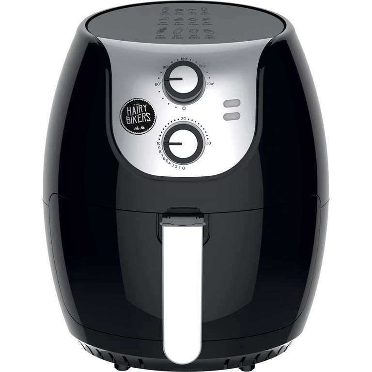 Hairy Bikers Air Fryer 4.3L £34.99 (£3.49 delivery) @ Home Bargains