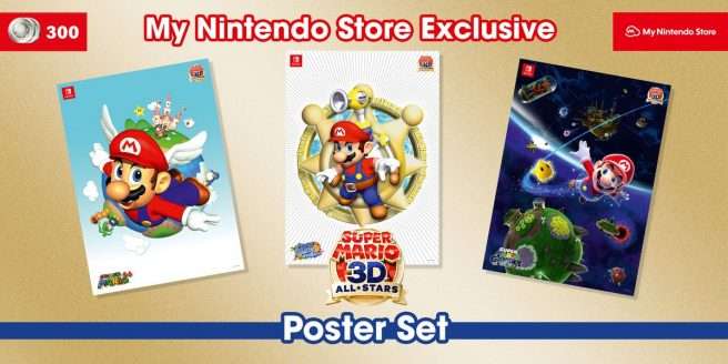 Super Mario Poster Set, Nintendo Calendar, Animal Crossing Bag, Pikmin Coasters etc all for £1.99 ( Reward Points Req) @ My Nintendo Rewards