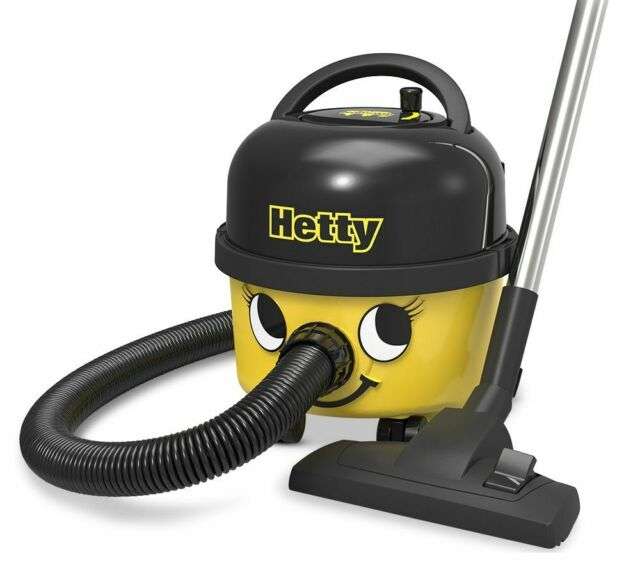Hetty Black and yellow vacuum cleaner 