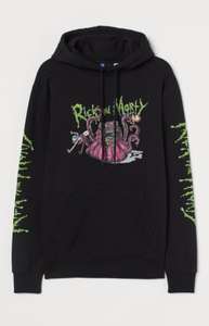Rick and Morty Hoodie Size XS only Free delivery - £7 @ H&M