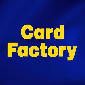 Card Factory half price sale