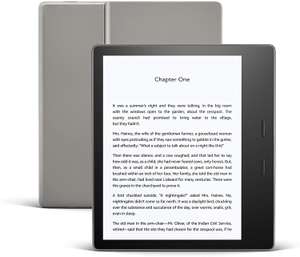 Kindle Oasis | Now with adjustable warm light | Waterproof, 8 GB, Wi-Fi | Graphite - £184.99 @ Amazon