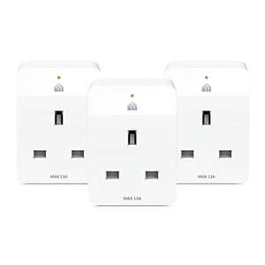3 X TP-LINK Kasa Mini Smart Plug (KP105P3), WiFi Outlet, Works with Amazon Alexa(Echo & Echo Dot)Google Home,SmartThings £25.49 @ Amazon