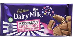 Cadbury Marvellous Collection Jelly Popping Sweet Bar, 180 g - £1.15 @ Amazon Fresh Stores