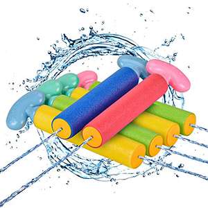 6 x Water Gun, Squirt Gun 6 Pcs Water Blaster with Long Range up to 32ft £7.91 + £4.49 NP Sold by Balnore-EU and Fulfilled by Amazon