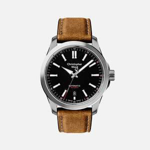 Christopher Ward C63 Sealander Automatic 39mm wristwatch with leather strap for £495 delivered using code @ Christopher Ward