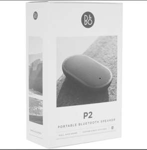 Bang & Olufsen Beoplay P2 Portable Bluetooth Speaker with Built-In Microphone - Black £59.99 (C&C) @ TK Maxx