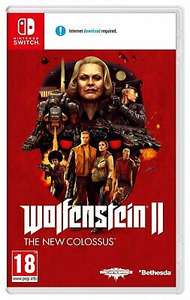 Wolfenstein 2 The New Colossus (Nintendo Switch) £28.99 Delivered (UK Mainland) @ Argos via eBay