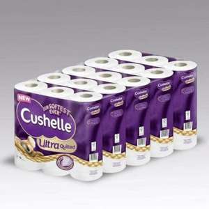 Cushelle Ultra Quilted 5 x 9 pack (45 rolls) £11.98 Members Only instore @ Costco Warehouse