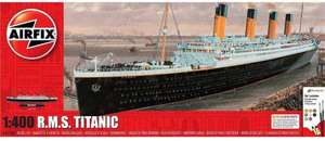 Airfix 1:400 RMS Titanic Gift Set Model Kit A50146A - £34.50 @ Amazon