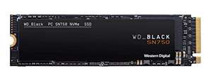WD_BLACK SN750 1TB High-Performance NVMe Internal Gaming SSD £104.98 @ Amazon