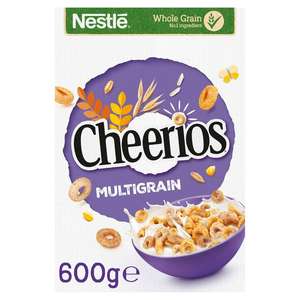 Nestle Cheerios Multigrain Cereal 600g £2 @ Morrisons