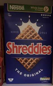 Nestle Shreddies Original Cereal 675G - Sainsburys (Brackley) - 45p