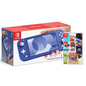 Nintendo Switch Lite Blue & Super Mario 3D All-Stars / Pokemon Snap £209.99 or with Plants VS Zombies / Harvest Moon £199.99 @ Monster-Shop