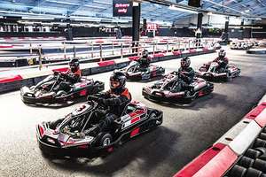 50 Lap Indoor Karting Race, 30 locations, for TWO (£19.50/person) £39 (using code) @ BuyAGift