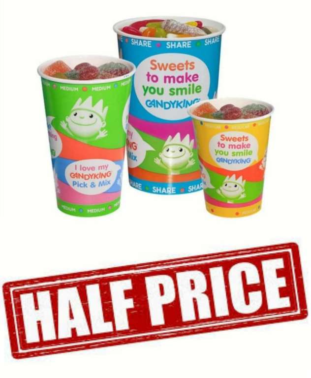 CandyKing Pick & Mix Sweets Half Price From £1 between 28th May - 3rd June @ Wilko