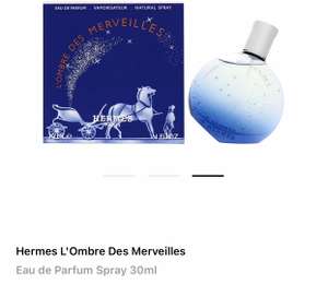 Hermes L'Ombre Des Merveilles Eau de Parfum Spray 30ml £35.65. please see my post for the different ranges @ All Beauty