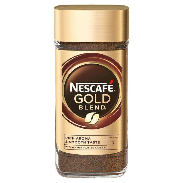 Nescafé Gold blend 100g instant coffee half price in-store £2.25 Farm Foods Bedford