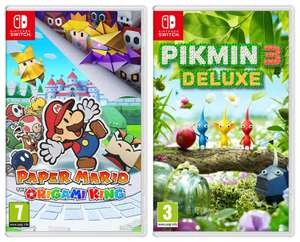 Paper Mario or Pikmin 3 Deluxe (Nintendo Switch) - £24.97 delivered @ Currys PC World